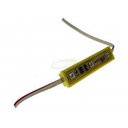 Moduł LED 3-LED5050 żółty IP65 prostokąt 008682